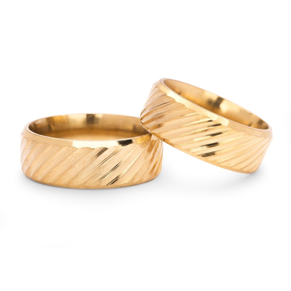 Gold wedding rings "VMA 131"