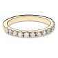 Gold ring with brilliants "Diamond strip 68"