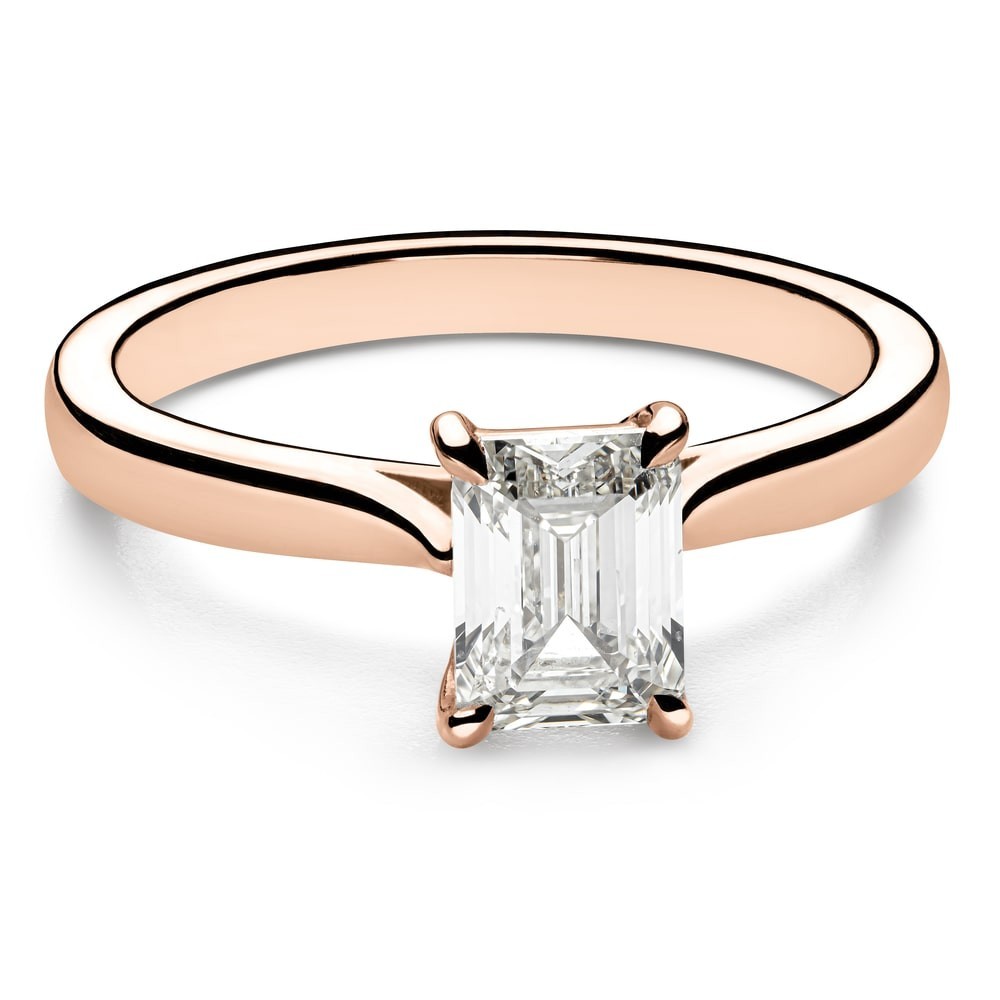 Engagement ring with brilliant "Unforgettable 55"