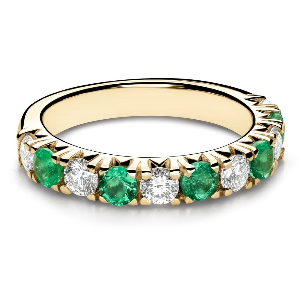 Engagement ring with gemstones "Colors 32"
