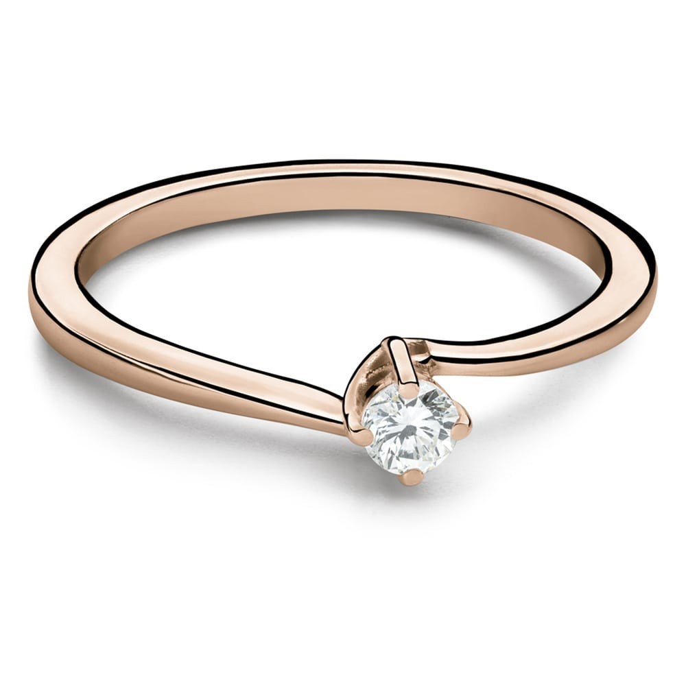 Engagement ring with brilliant "In love 36"