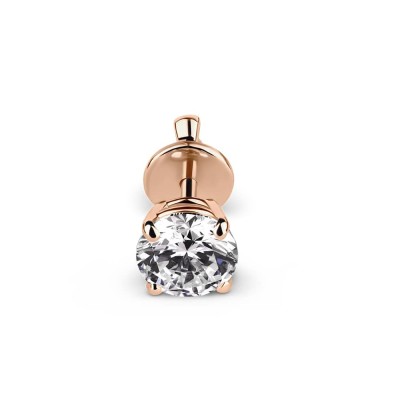 Briljantidega kõrvarõngad "Klassikud 19"