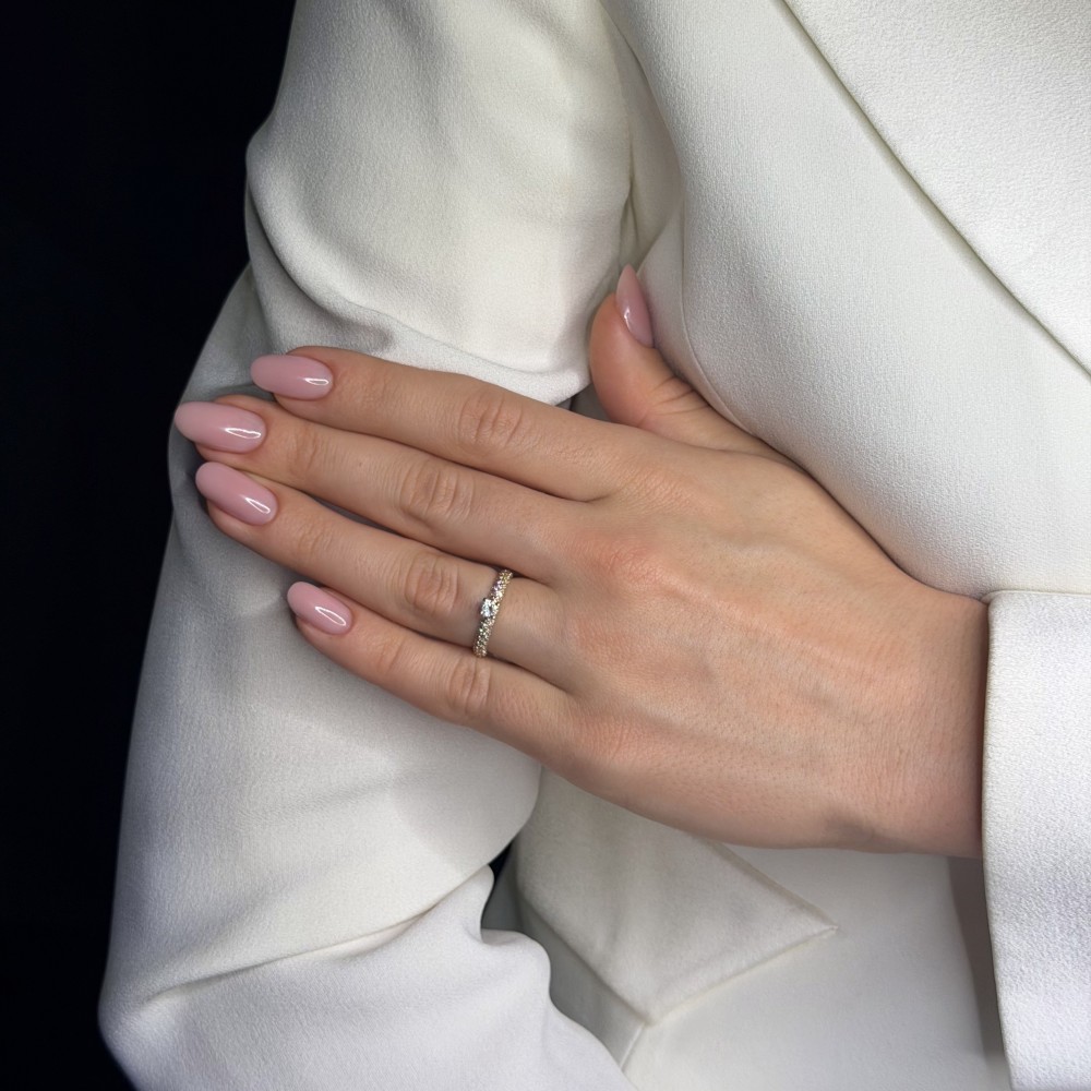 Engagment ring with brilliants "Grace 43"