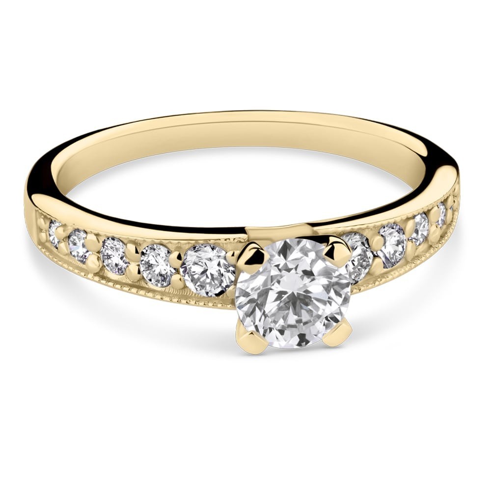 Engagment ring with brilliants "Grace 59"