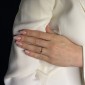 Gold ring with gemstones "Ruby 1"