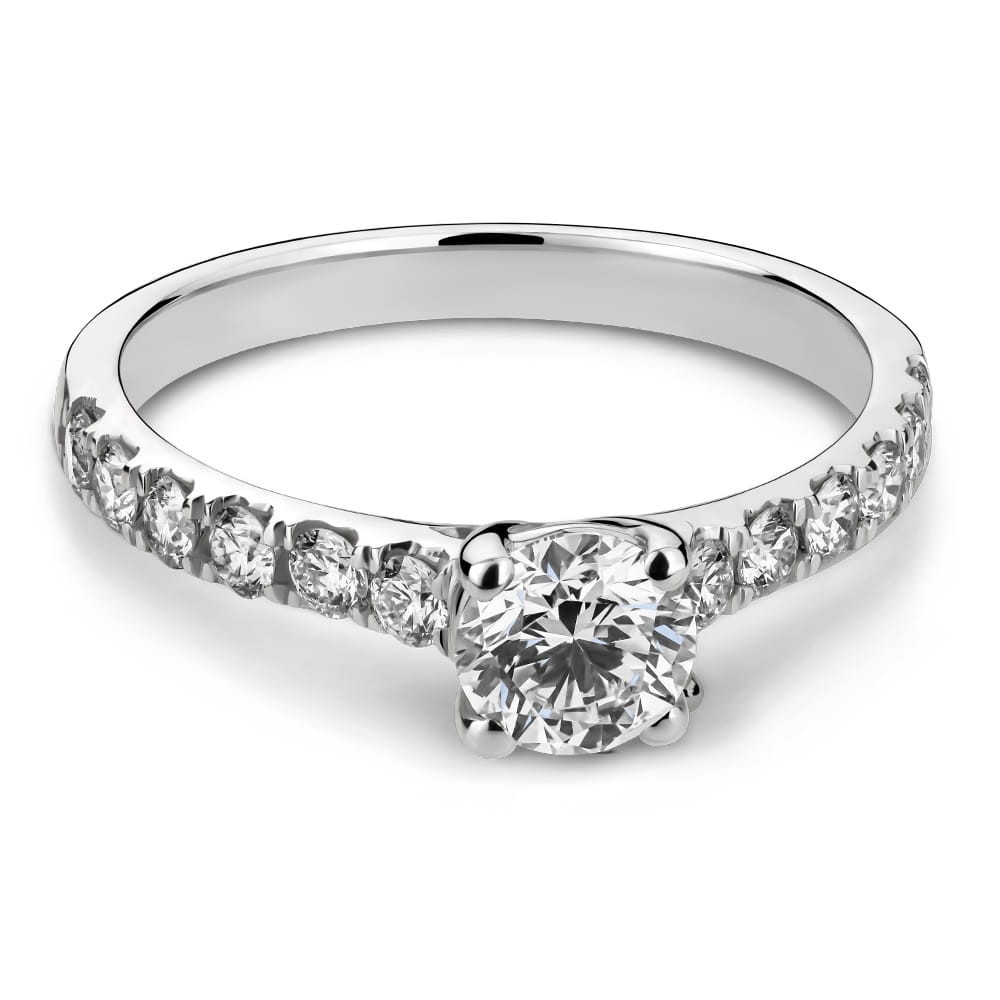 Engagment ring with brilliants "Grace 49"