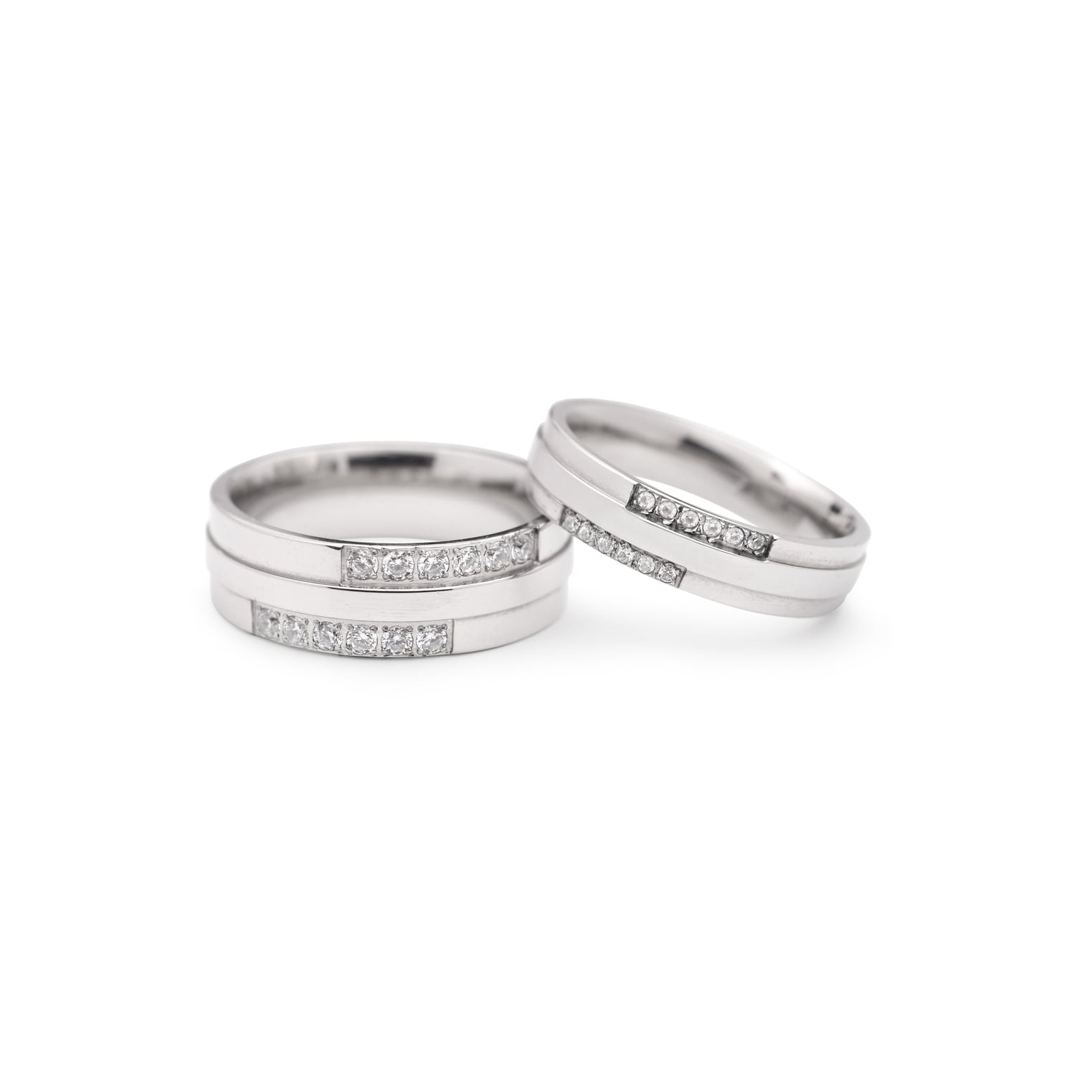 Teemantidega abielusõrmused "VMA 114"