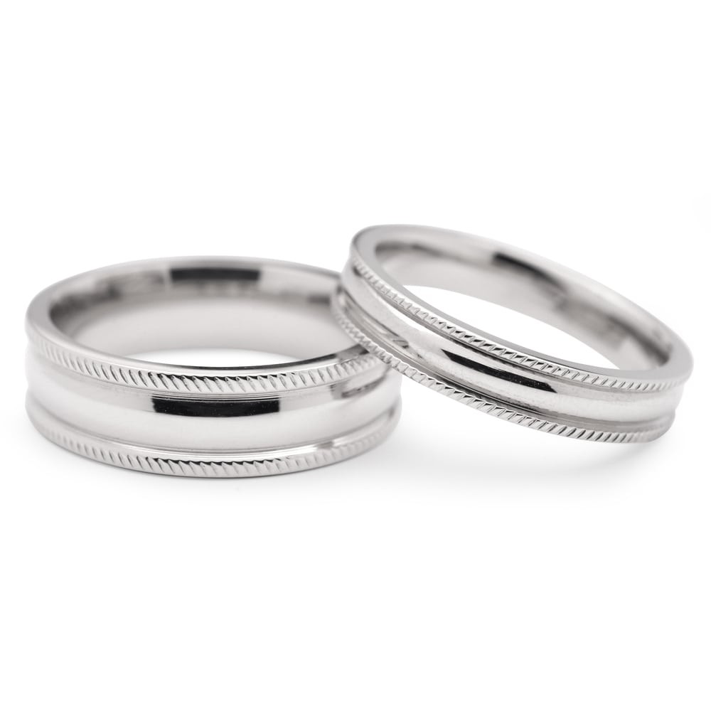 Gold wedding rings "VMA 28"