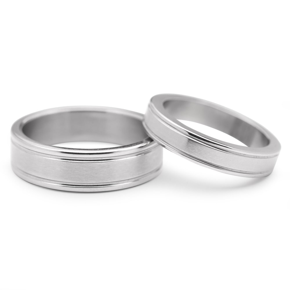 Gold wedding rings "VMA 16"