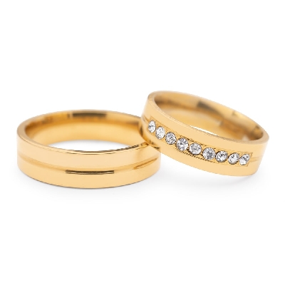Teemantidega abielusõrmused "VMA 116"