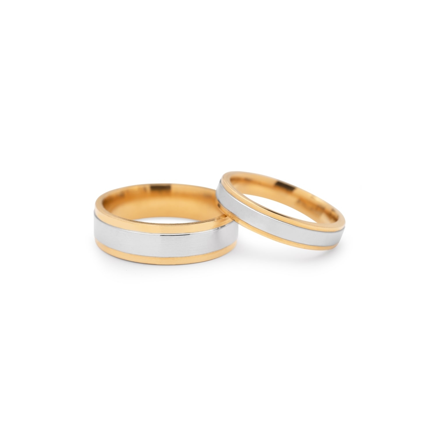 Kullast abielusõrmused "VKA 322"