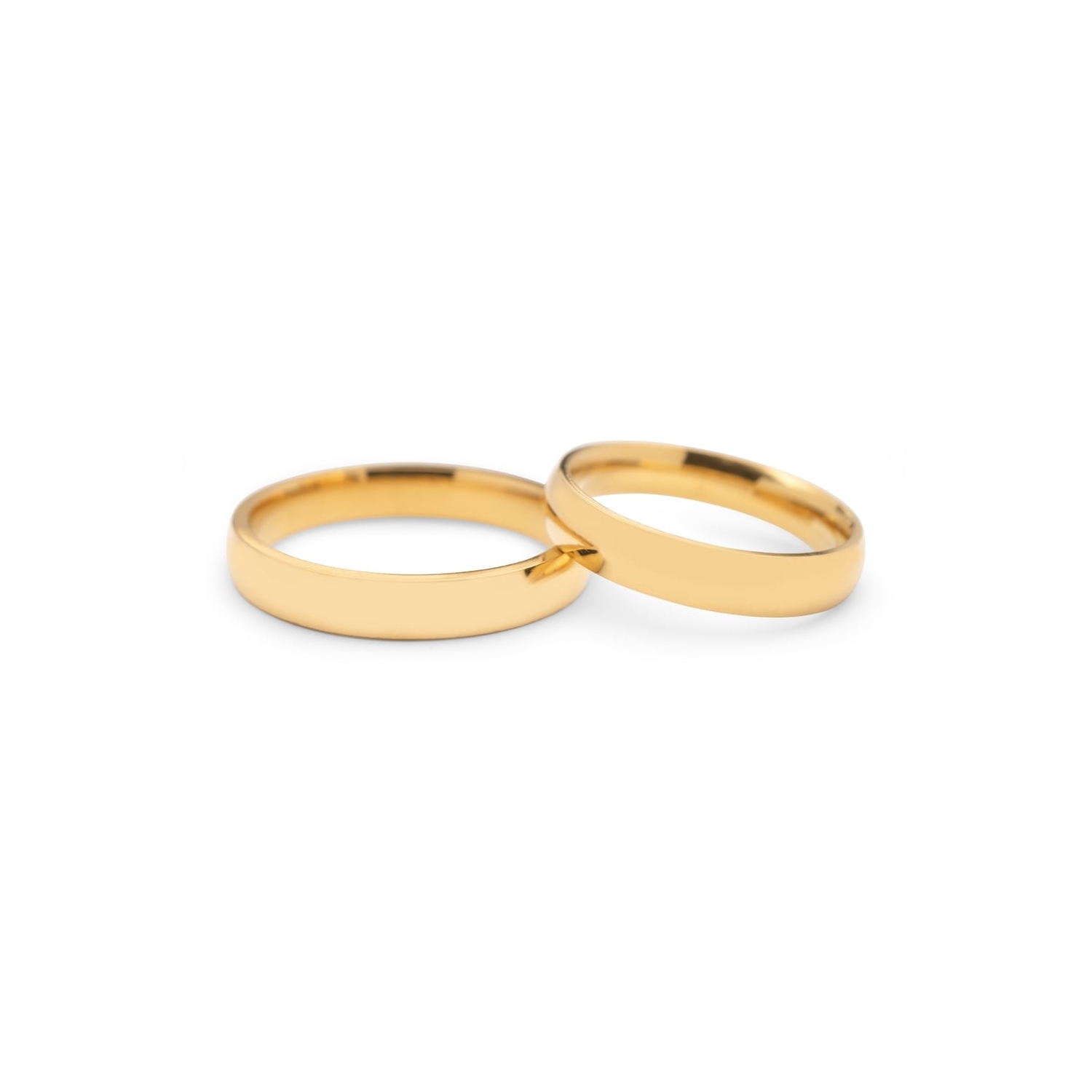 Kullast abielusõrmused "VKA 315"