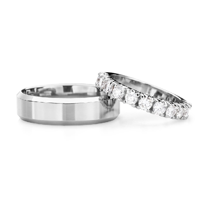 Teemantidega abielusõrmused "VKA 335"