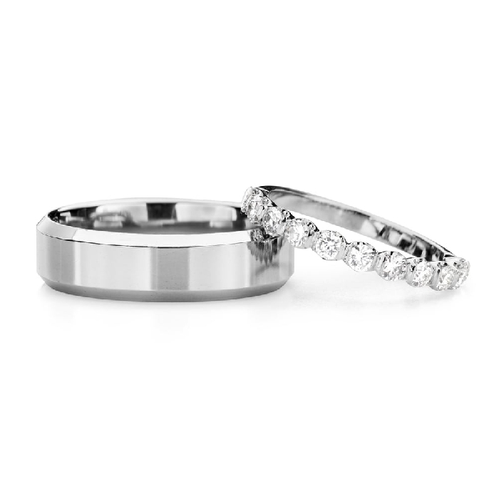 Teemantidega abielusõrmused "VKA 338"