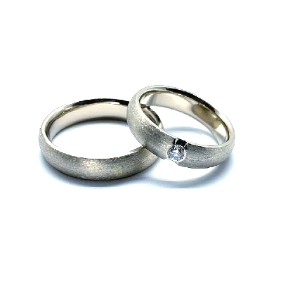 Teemantidega abielusõrmused "VKA 127"