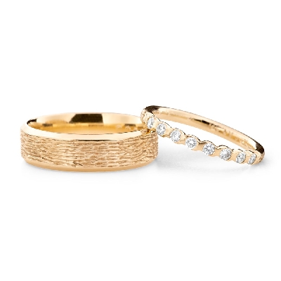Teemantidega abielusõrmused "VKA 339"