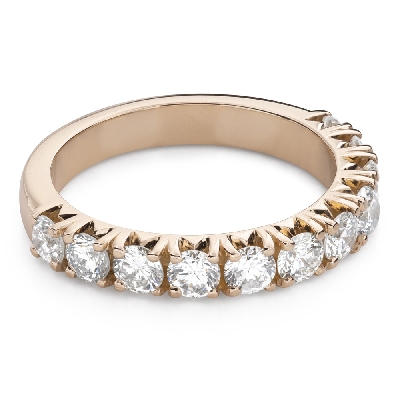 Briljantidega kuldsõrmus "Teemantidega lint 106"