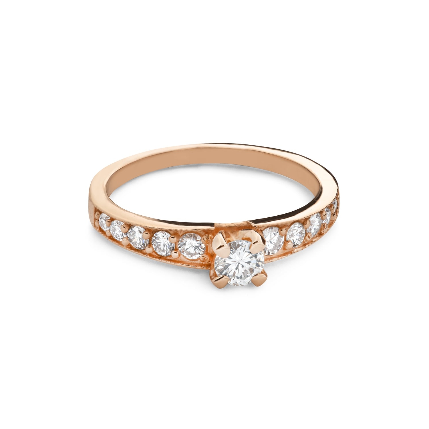 Engagment ring with brilliants "Grace 322"