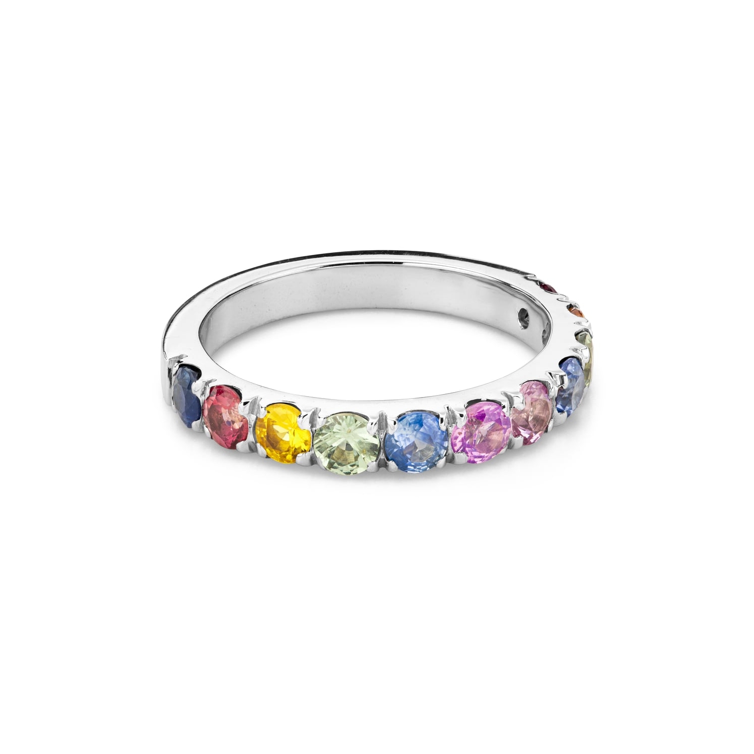 Engagement ring with gemstones "Colors 131"