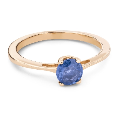 Engagement ring with gemstones "Sapphire 63"