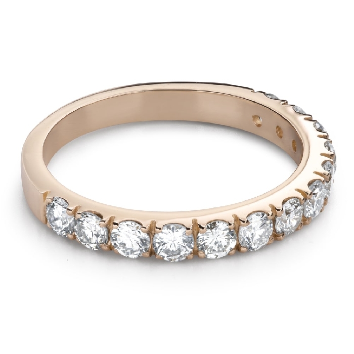Briljantidega kuldsõrmus "Teemantidega lint 116"