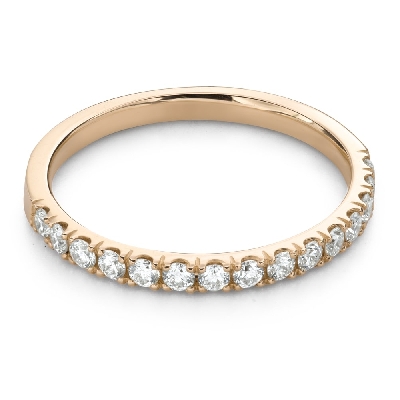 Briljantidega kuldsõrmus "Teemantidega lint 119"