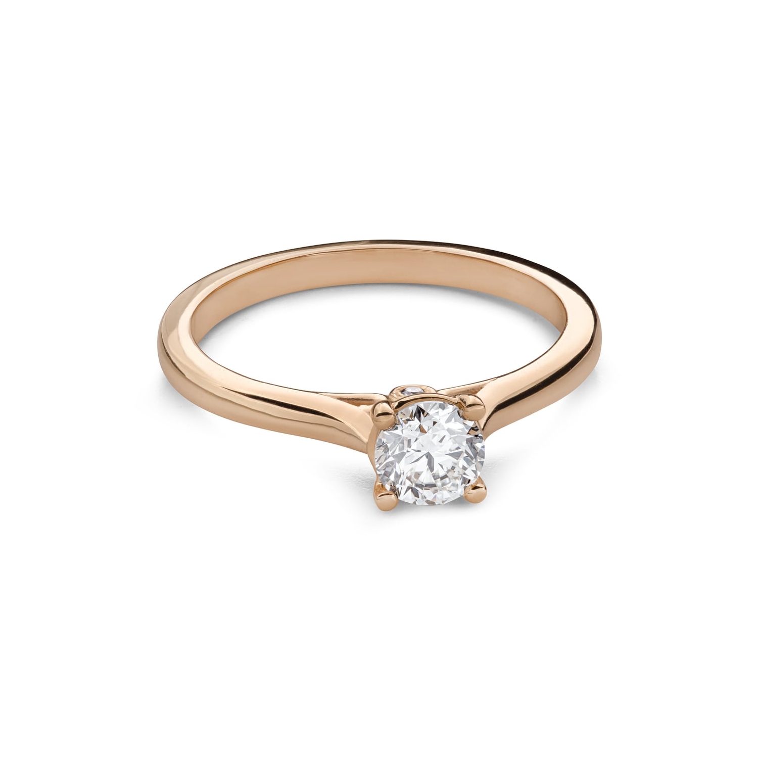 Engagment ring with brilliants "Strength 210"