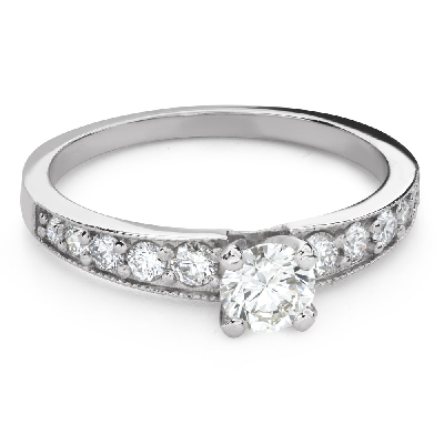 Engagment ring with brilliants "Grace 362"