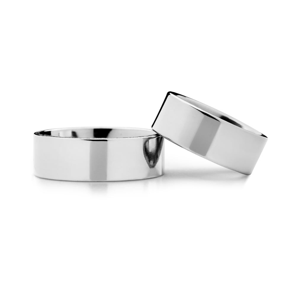 Gold wedding rings "VKA 22, 8.00mm"