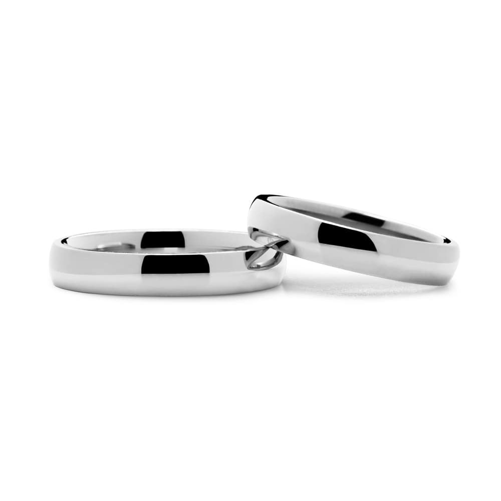 Gold wedding rings "VKA 7, 4.00mm"